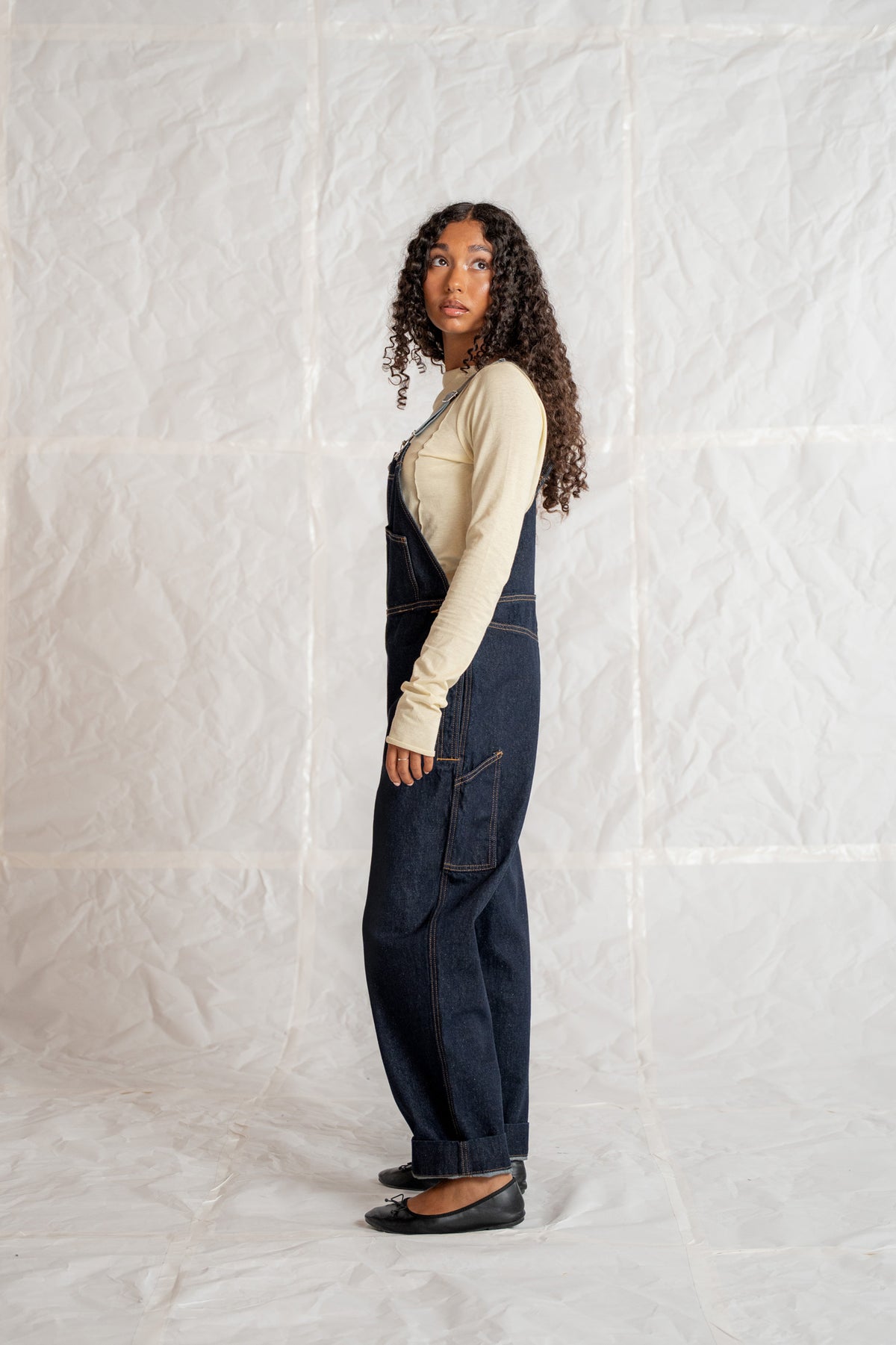 Salopette Apollo Jeans cotone riciclato - Blu indaco