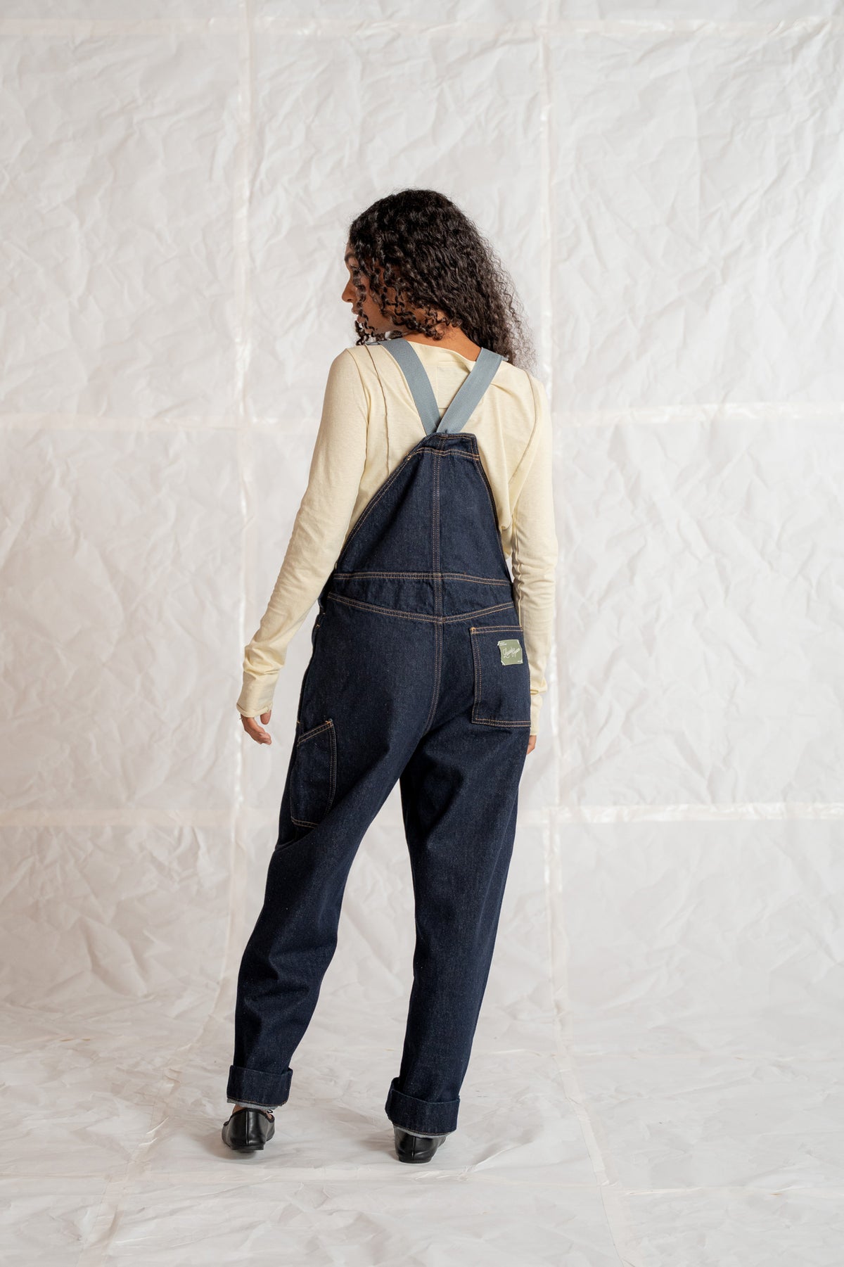 Salopette Apollo Jeans cotone riciclato - Blu indaco