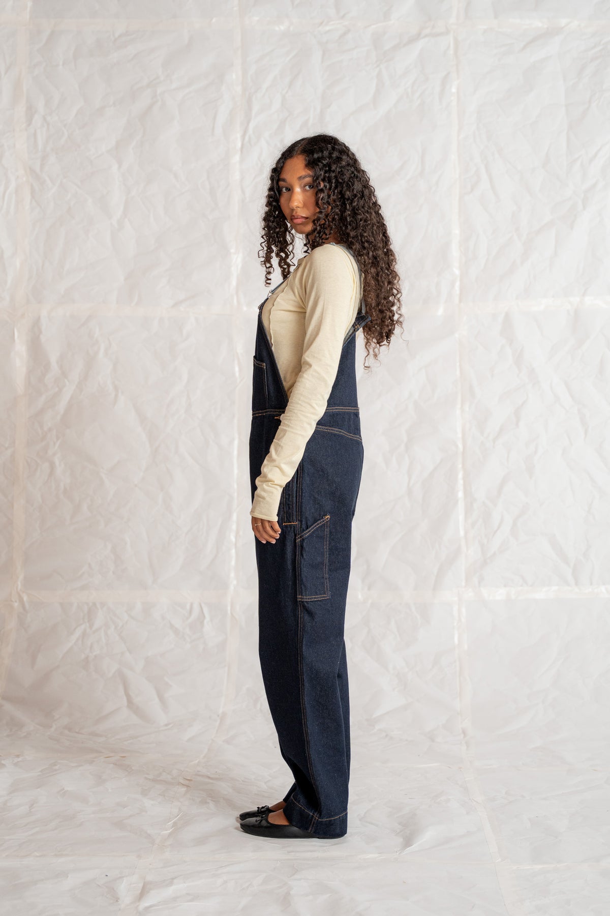 Salopette Apollo Jeans cotone riciclato - Blu indaco