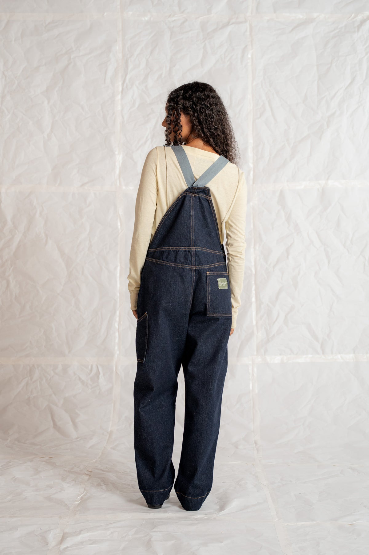Salopette Apollo Jeans cotone riciclato - Blu indaco