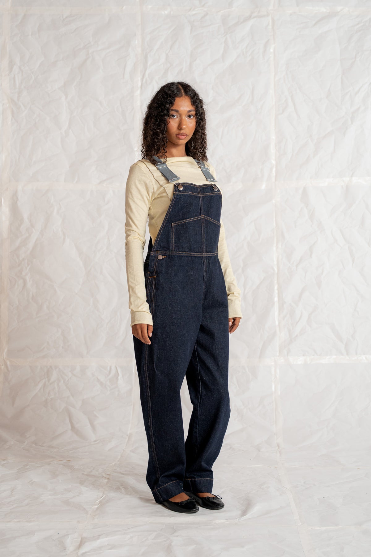 Salopette Apollo Jeans cotone riciclato - Blu indaco