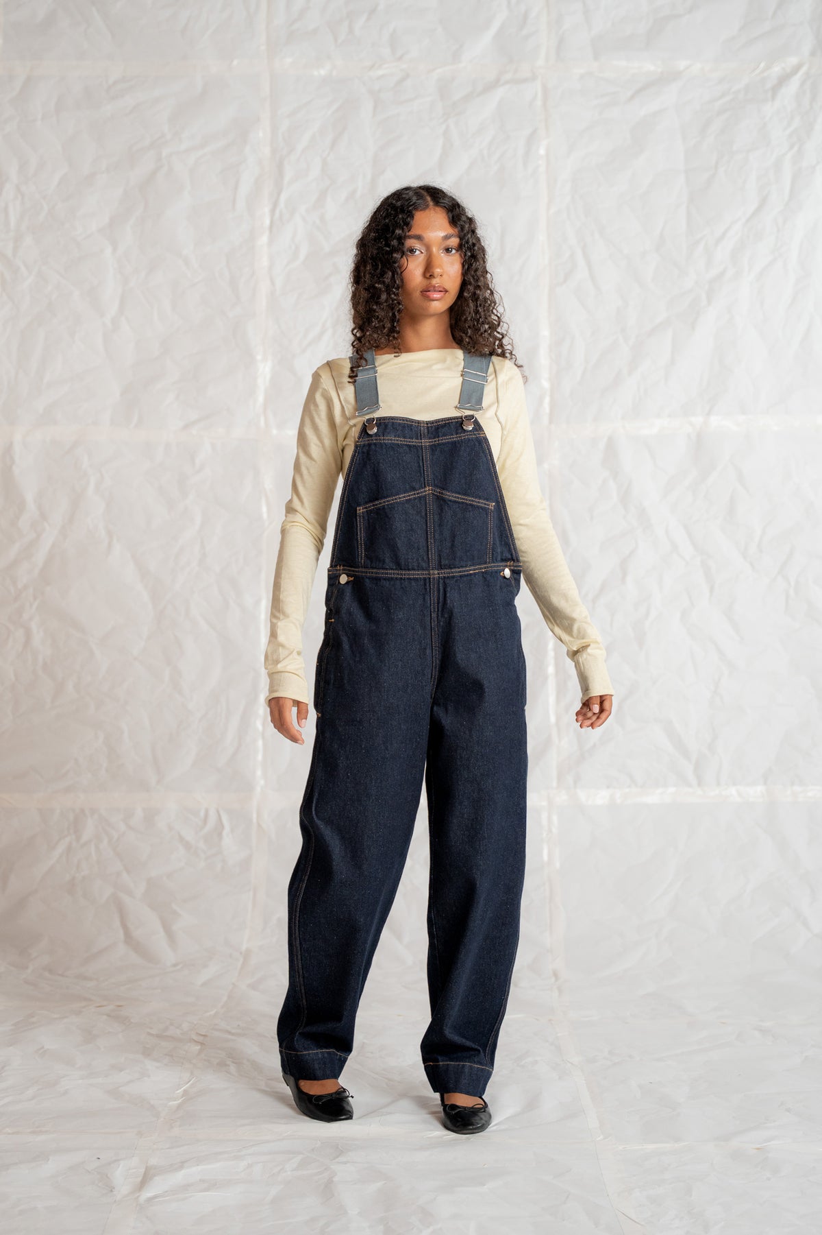 Salopette Apollo Jeans cotone riciclato - Blu indaco