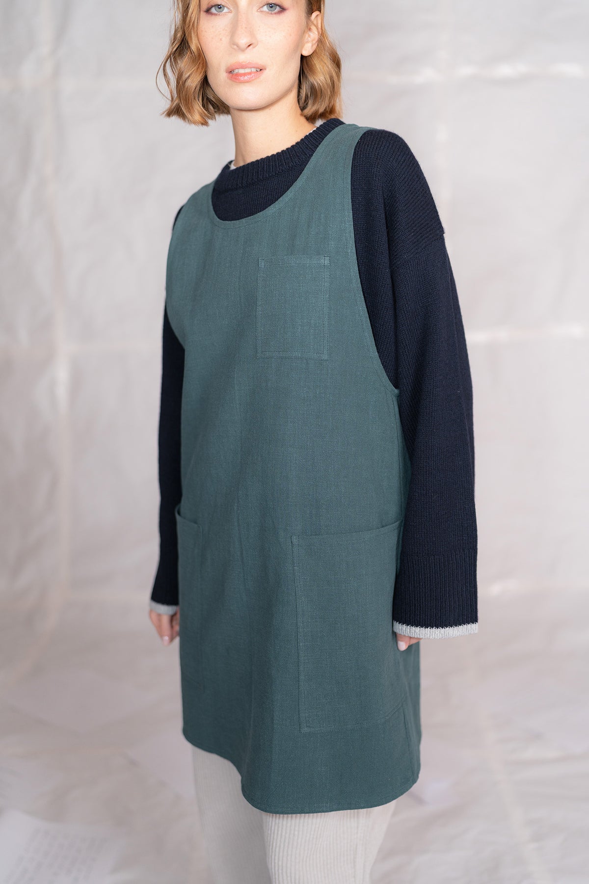 Grembiule/Vestito donna - verde Bosco