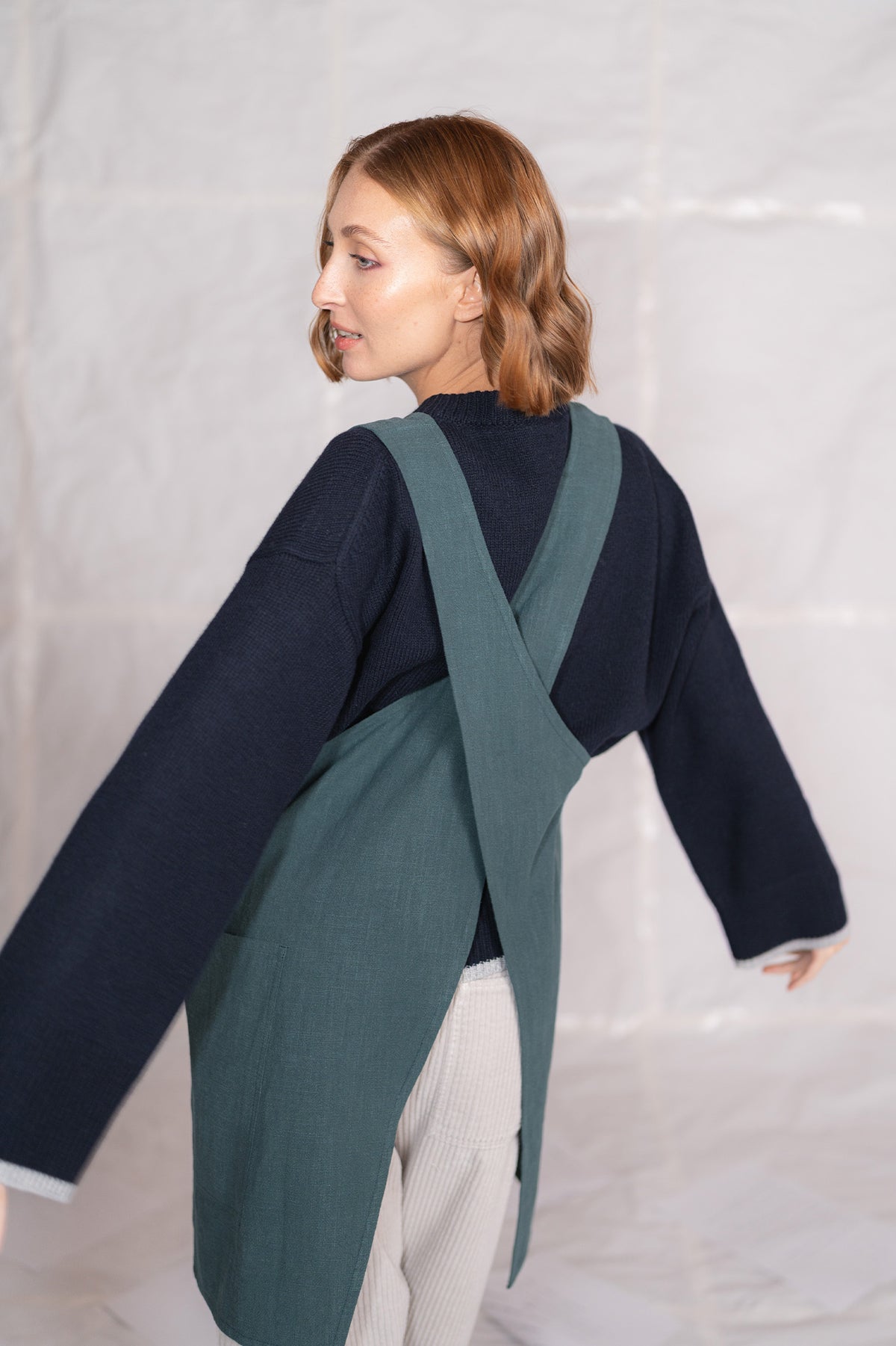 Grembiule/Vestito donna - verde Bosco