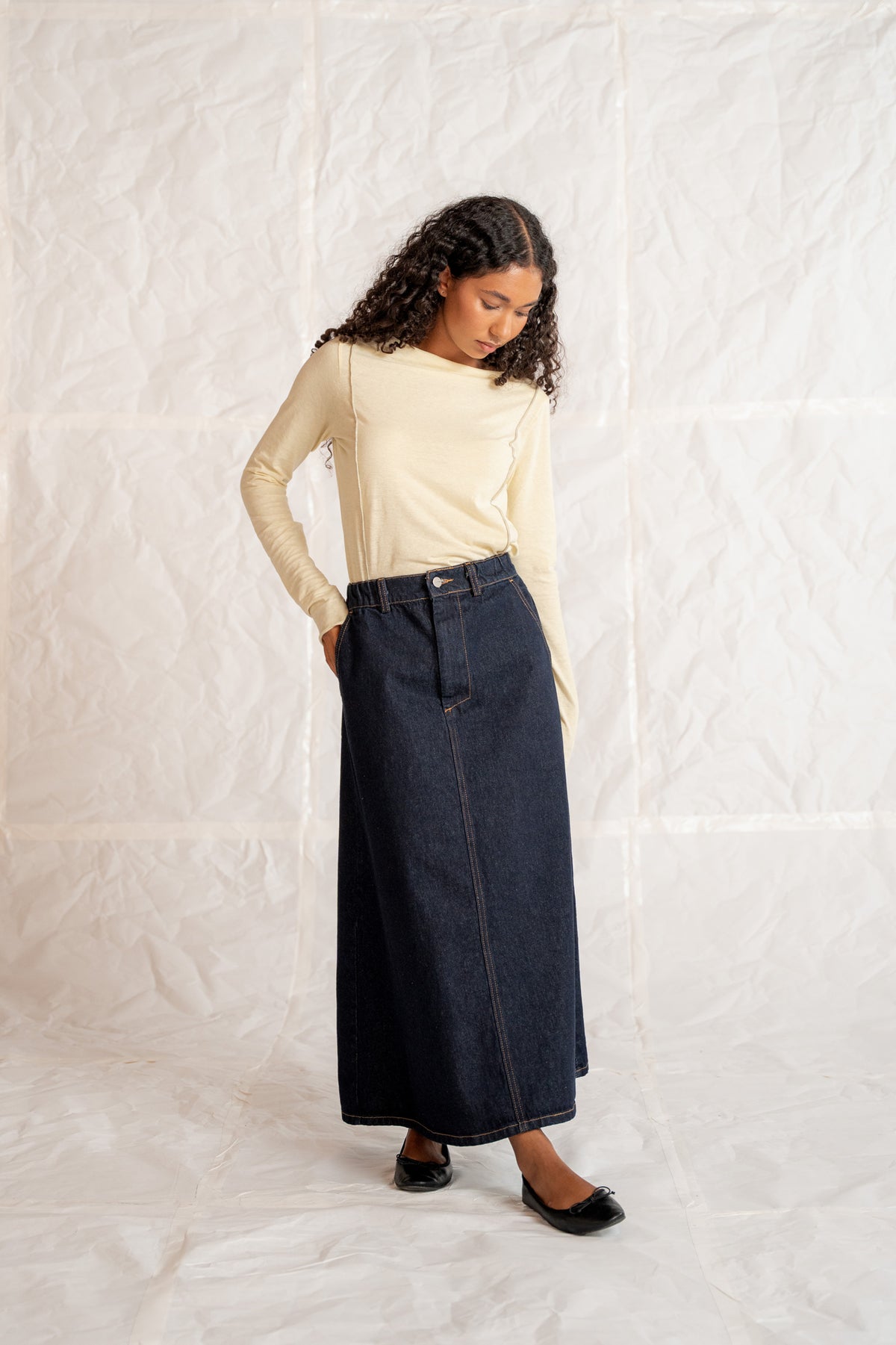 Jeansrock Lia - Indigoblau