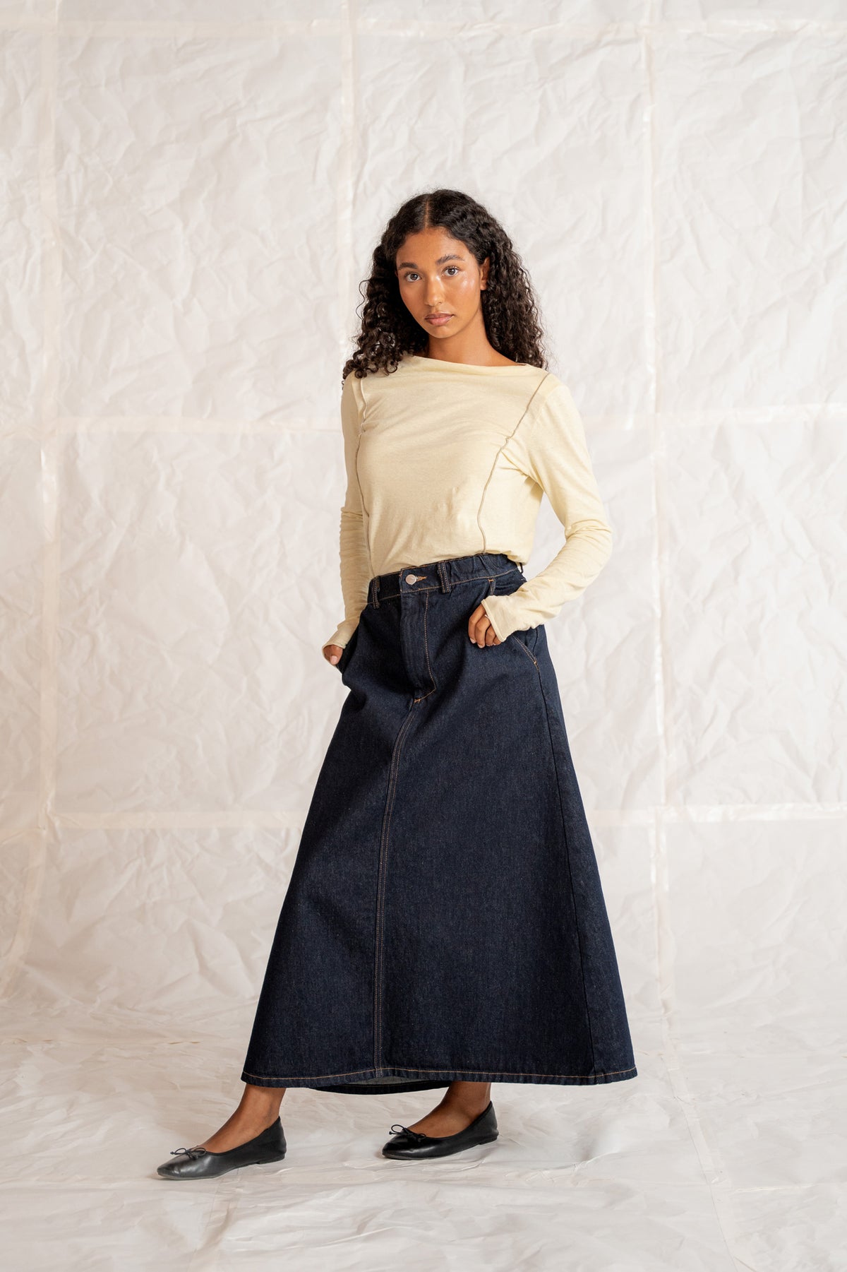 Jeansrock Lia - Indigoblau