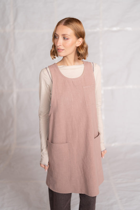 Grembiule/Vestito donna - rosa antico