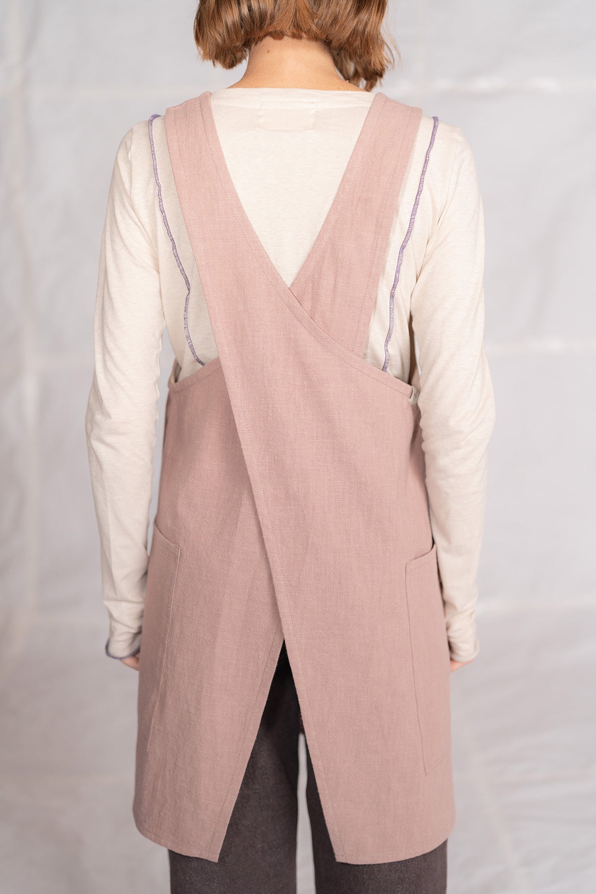 Grembiule/Vestito donna - rosa antico