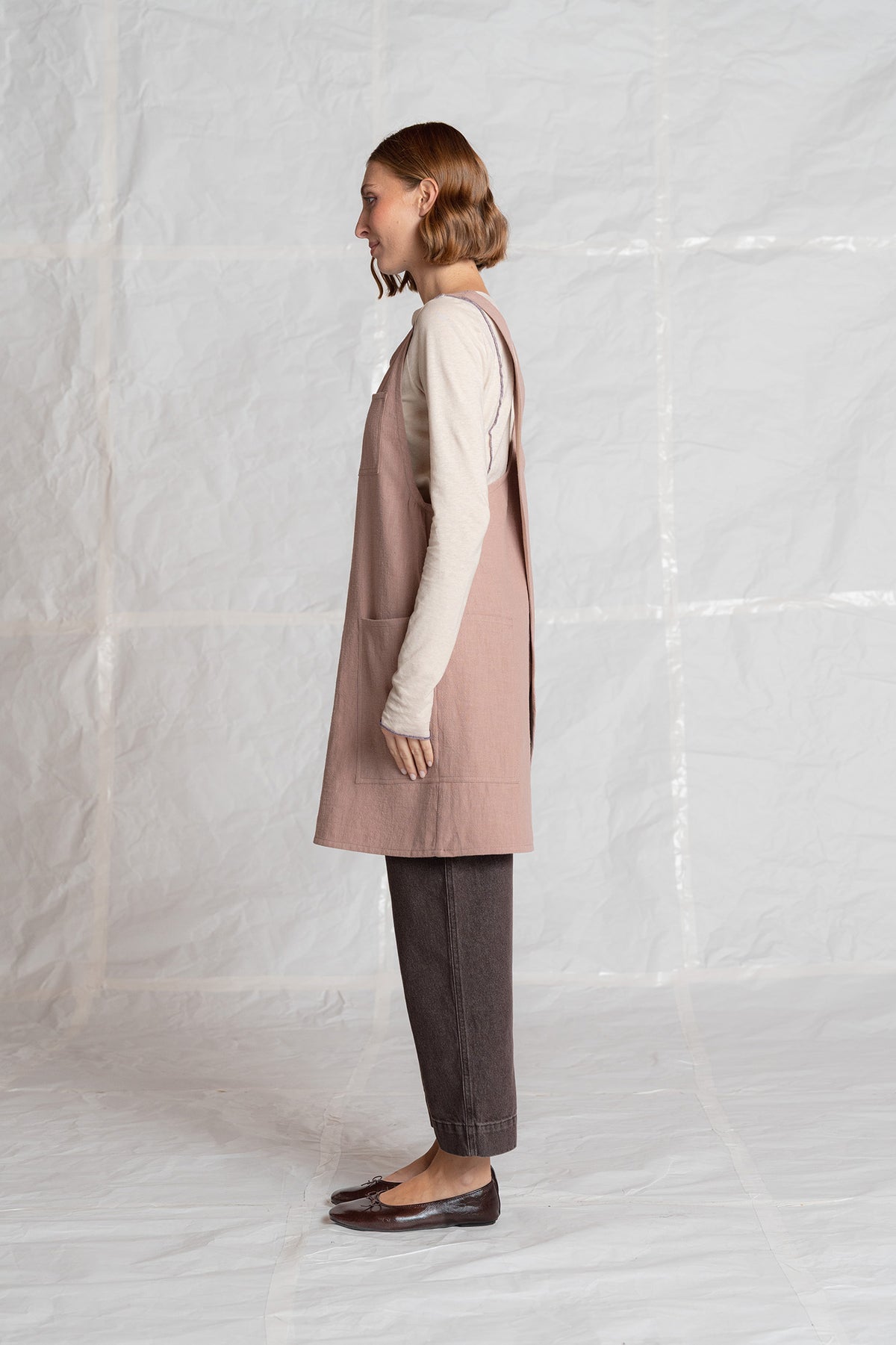 Grembiule/Vestito donna - rosa antico