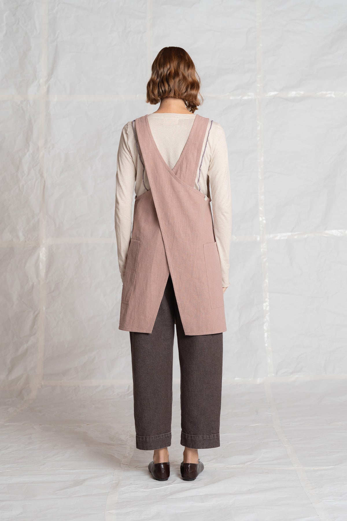 Grembiule/Vestito donna - rosa antico