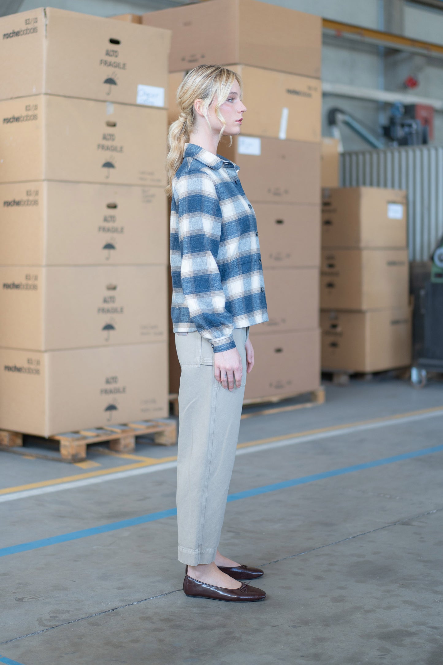Overshirt Eva - Check
