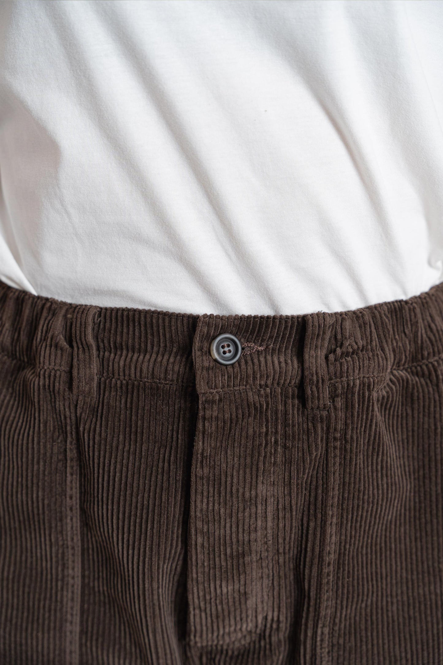 Pantaloni Apollo in velluto - Marrone