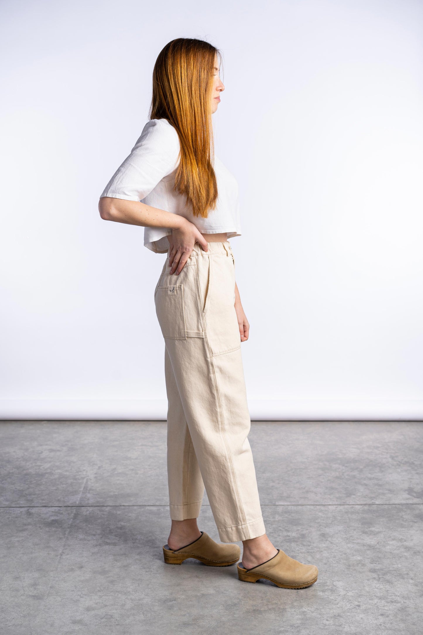 A11 - Pantaloni Apollo Panna- Tg. S