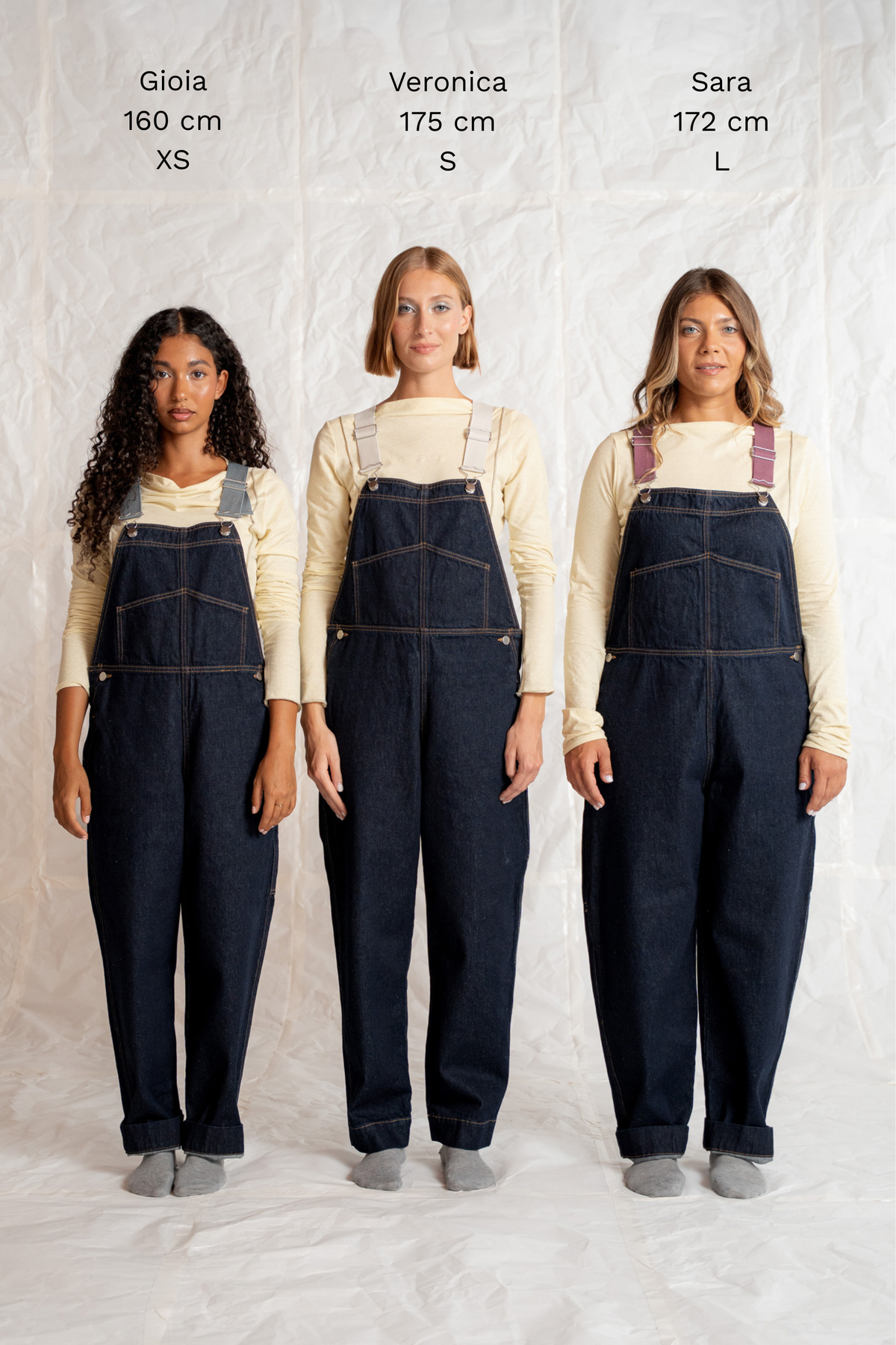 Salopette Apollo Jeans cotone riciclato - Blu indaco