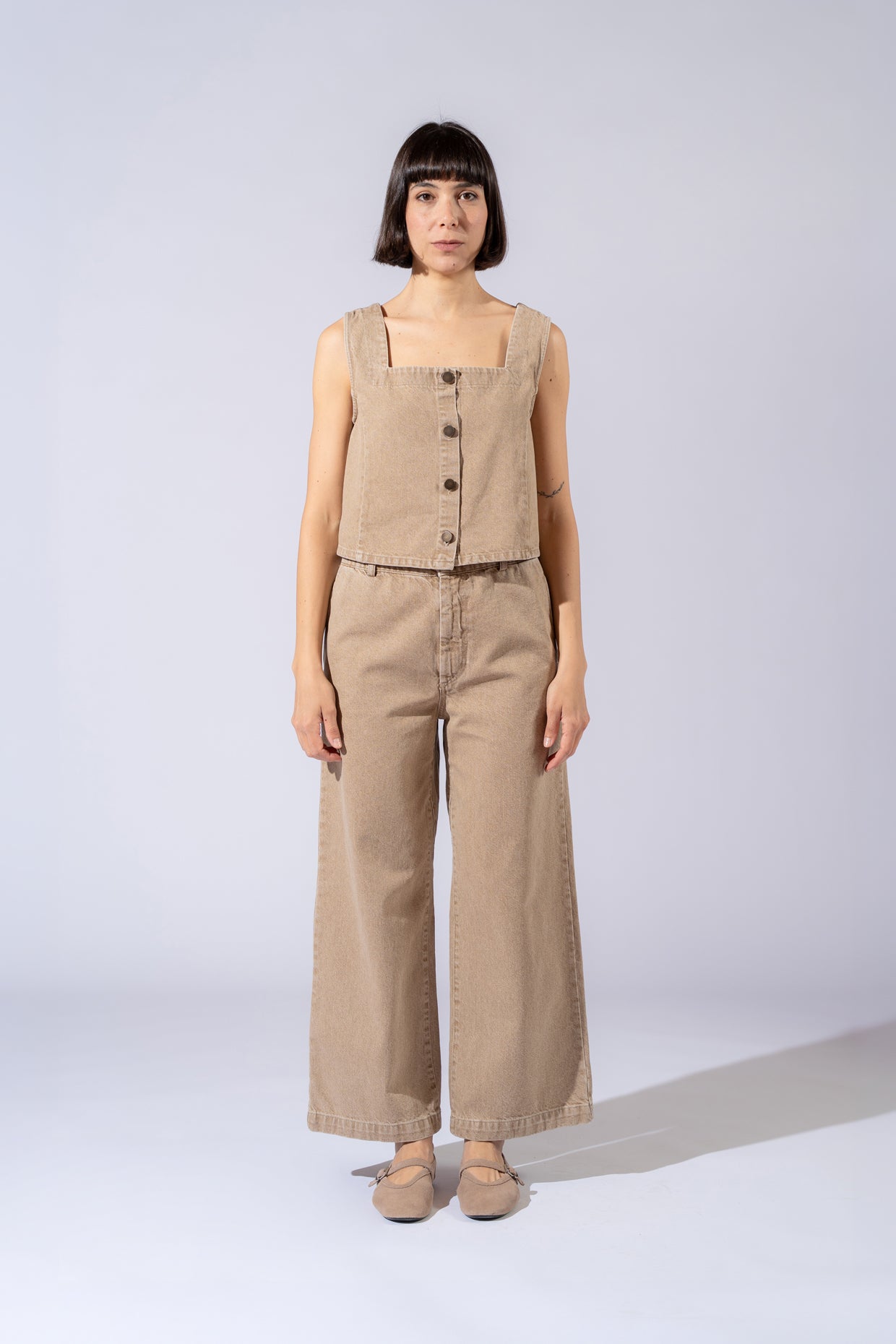 PROMO SET: Jeans Petra Duna + Top Yoko Duna