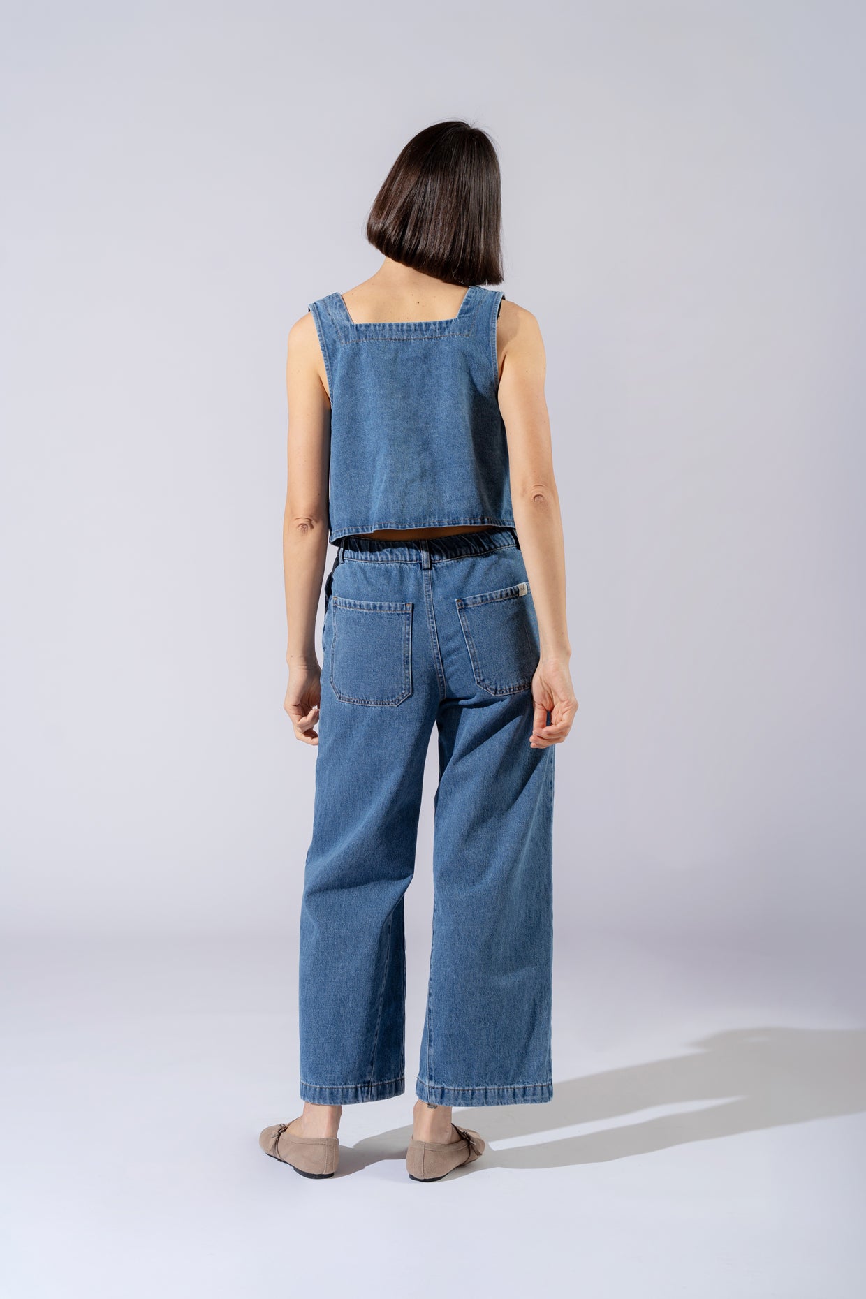 PROMO SET: Jeans Petra washed + Top Yoko washed