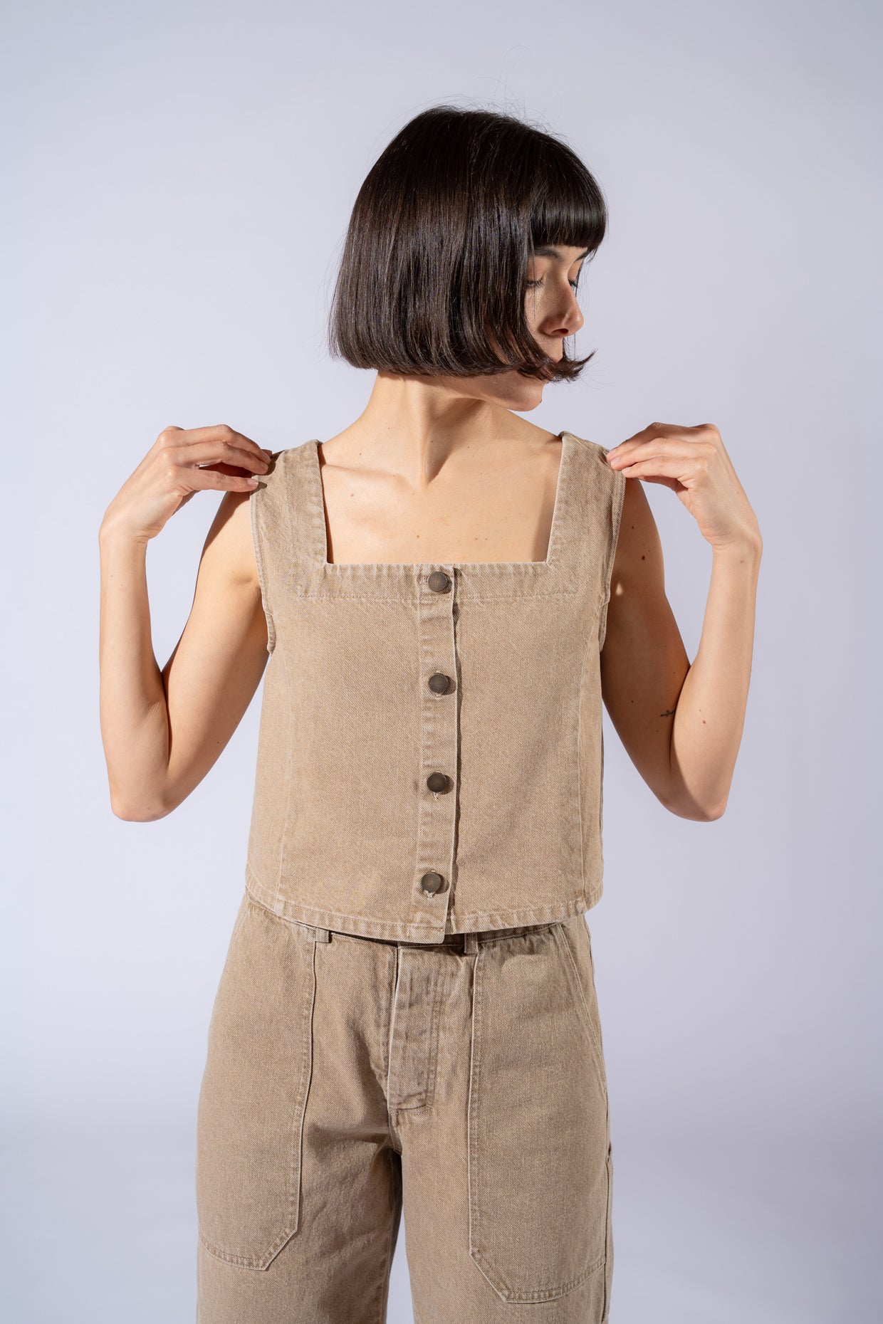 AKTIONSSET: Jeans Apollo Duna + Top Yoko Duna