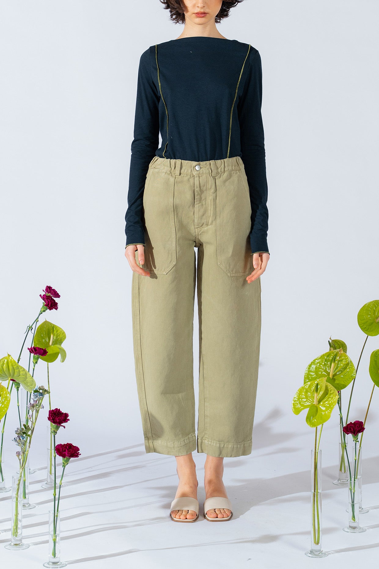 AP50 - Pantalone Apollo verde Kiwi - tg. S