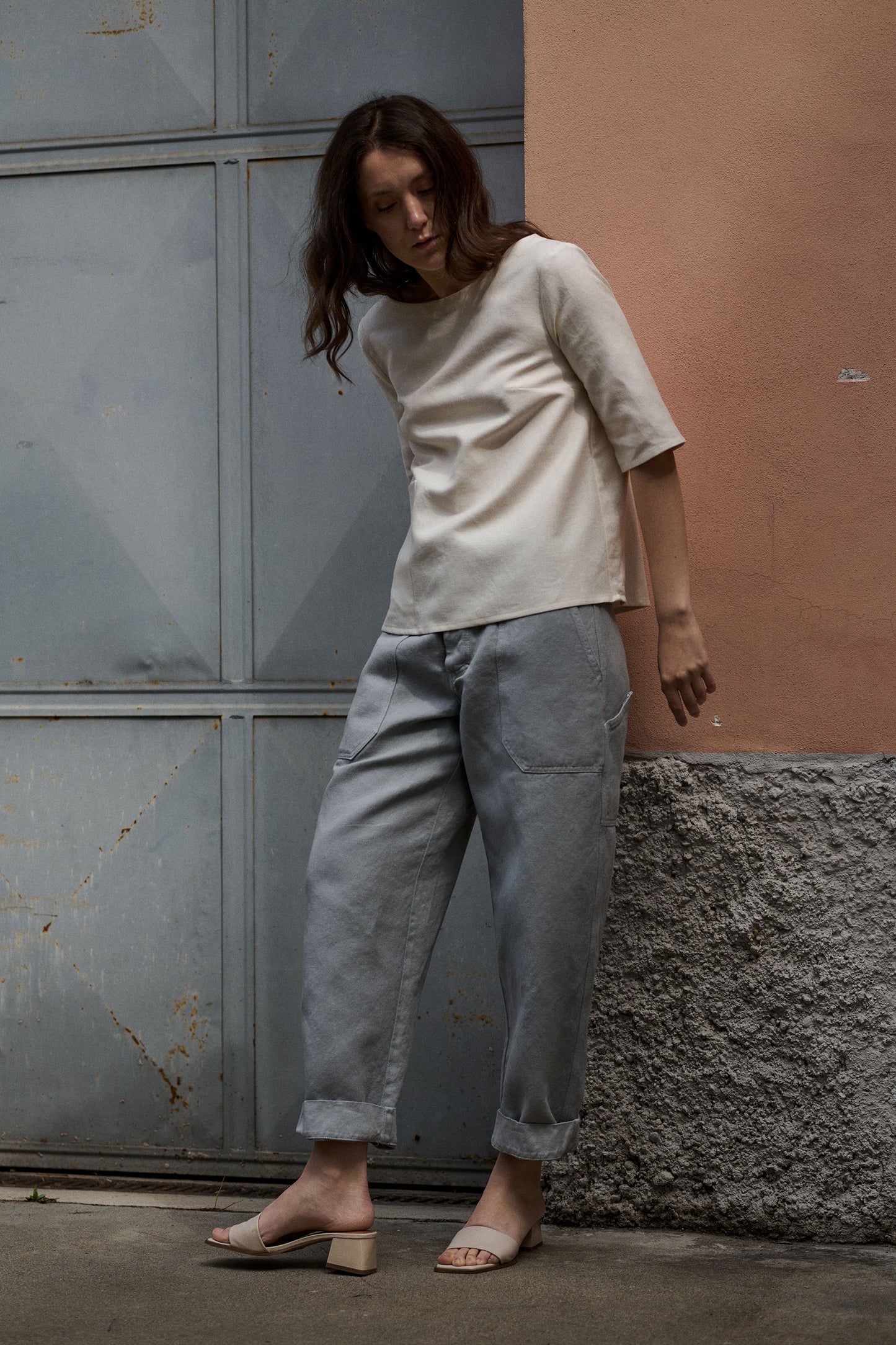 Blusa con bottoni: Cartamodello + Tutorial video + Tutorial illustrato