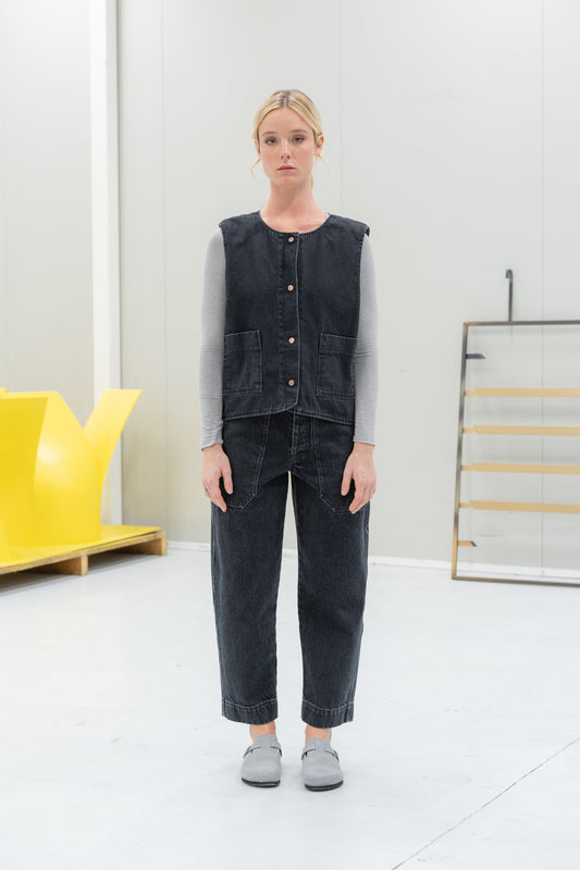 Jeans Apollo – Schwarz stonewashed