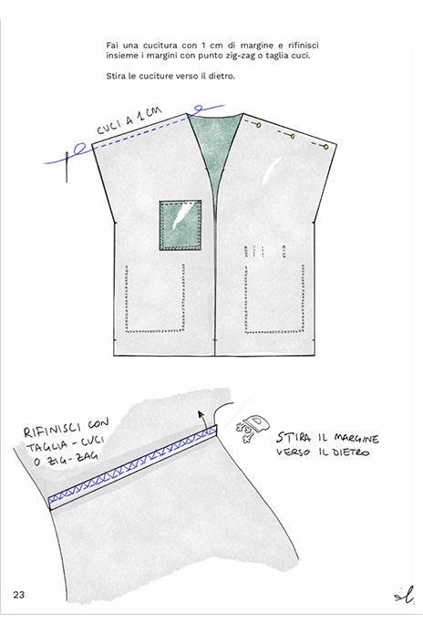 Utility-Jacke: Schnittmuster + illustriertes Tutorial