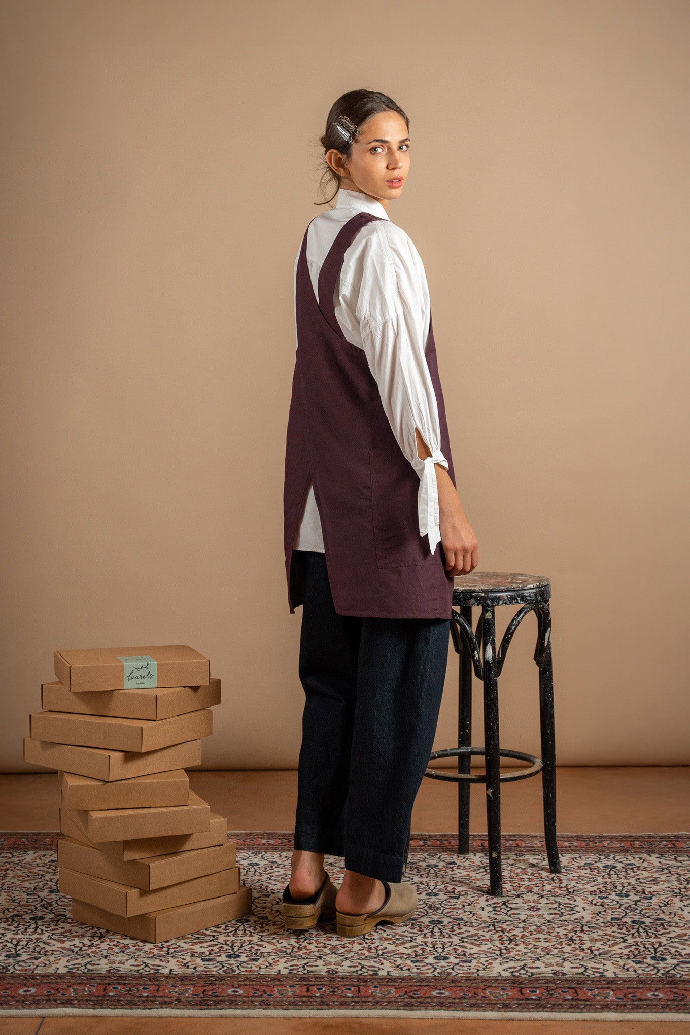 Grembiule/Vestito donna - Vinaccia