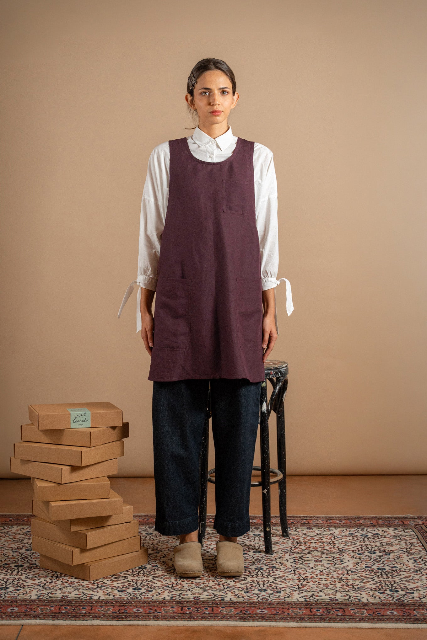 Grembiule/Vestito donna - Vinaccia