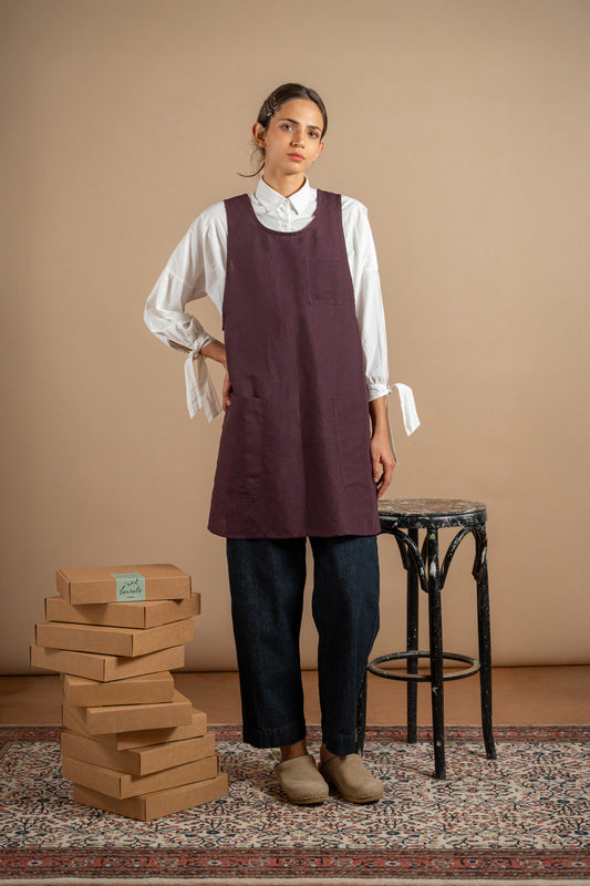 Grembiule/Vestito donna - Vinaccia