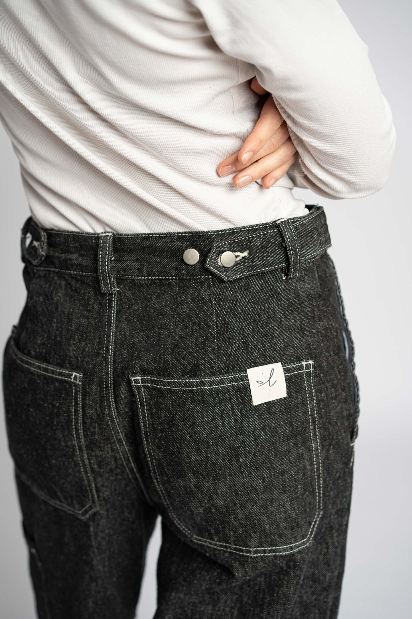 JA1/JA14 - Jeans Jane in Denim di Canapa - Tg. XS/S