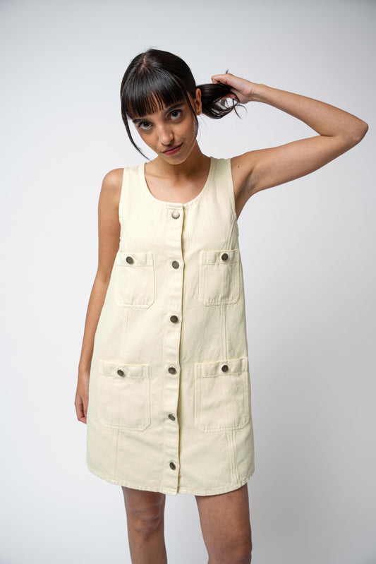 Vestito Gaia Denim di Canapa