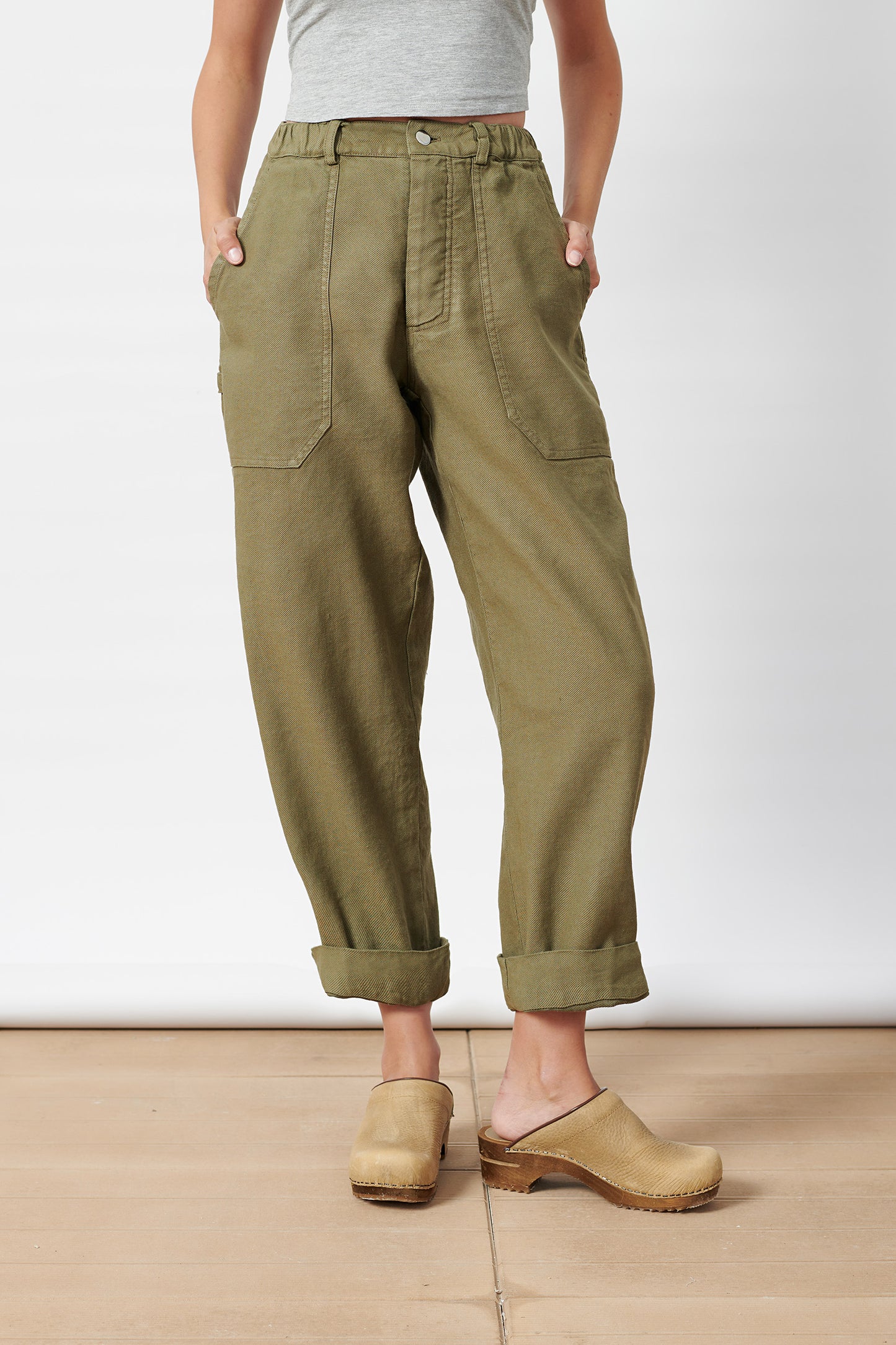 A12 - Pantaloni Apollo verde Oliva- Tg. M