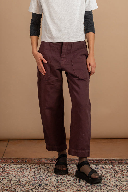 AP21 – Apollo-Hose in Beige, stonewashed – Größe M