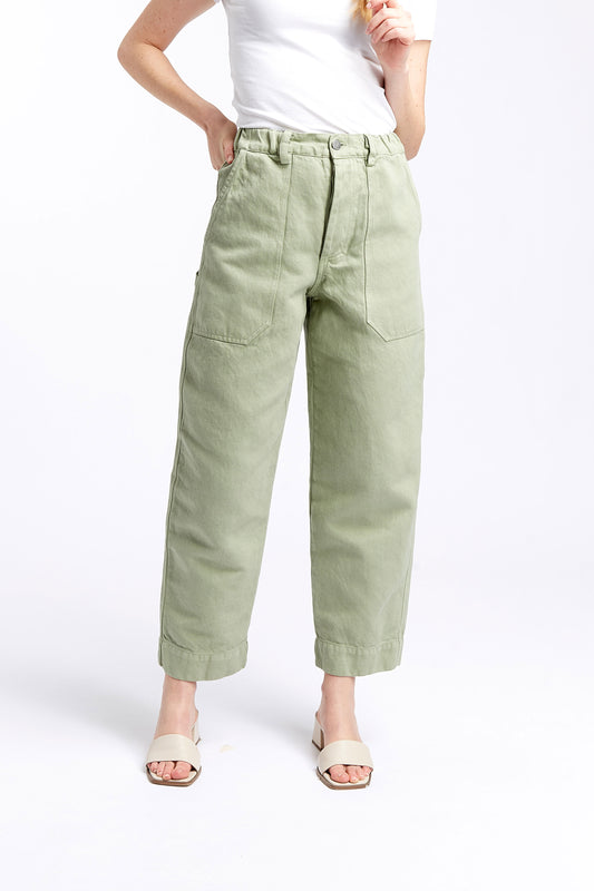 A9 - Pantaloni Apollo verde Pistacchio- Tg. M