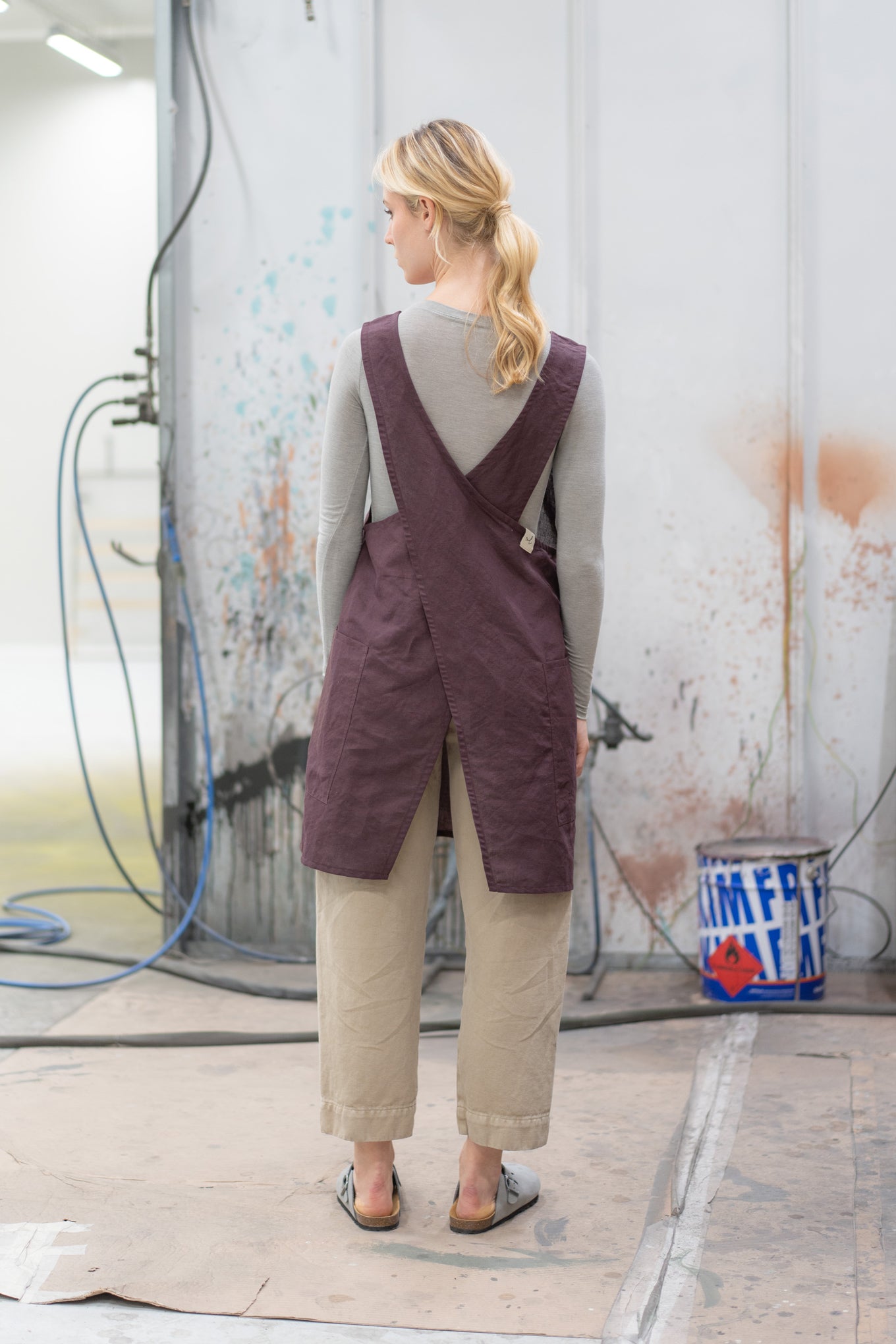 Grembiule/Vestito donna - Vinaccia