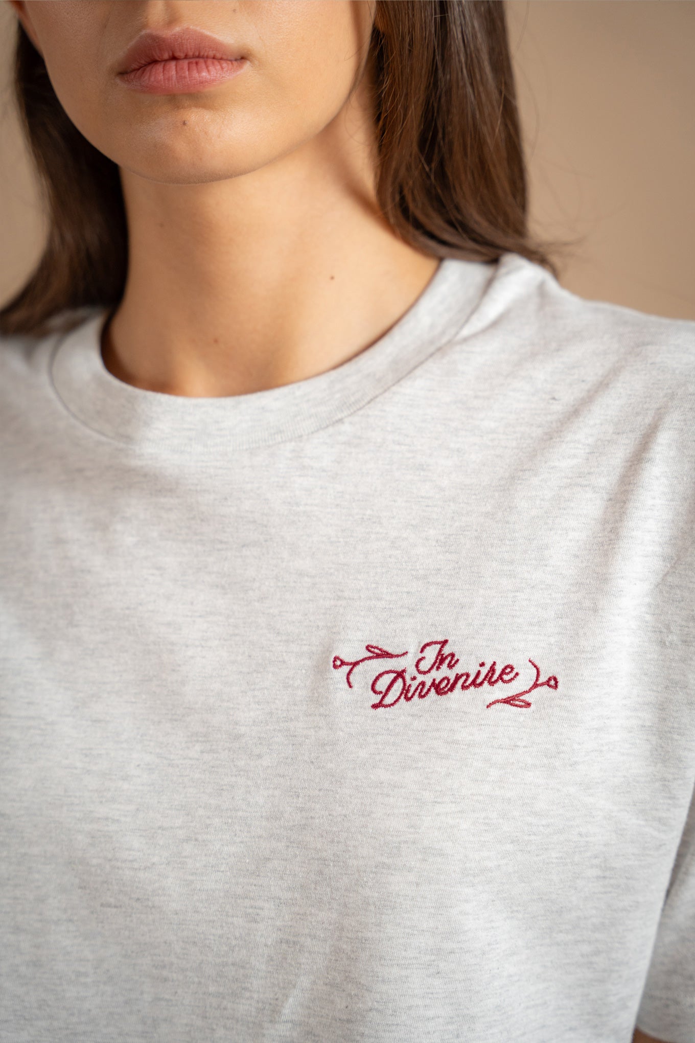 T-shirt "In divenire" - grigio mélange