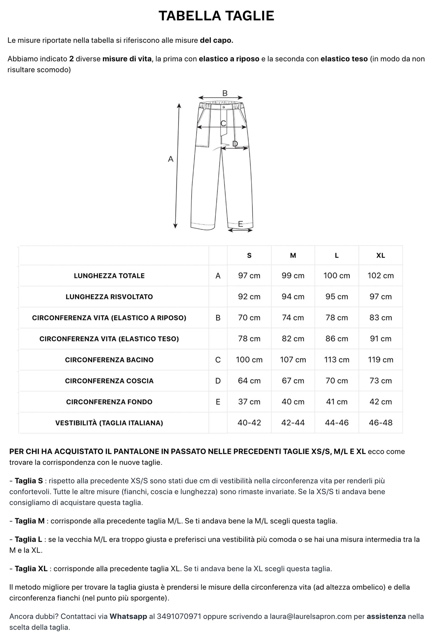 A1 - Pantalone Apollo Vinaccia - Tg. S