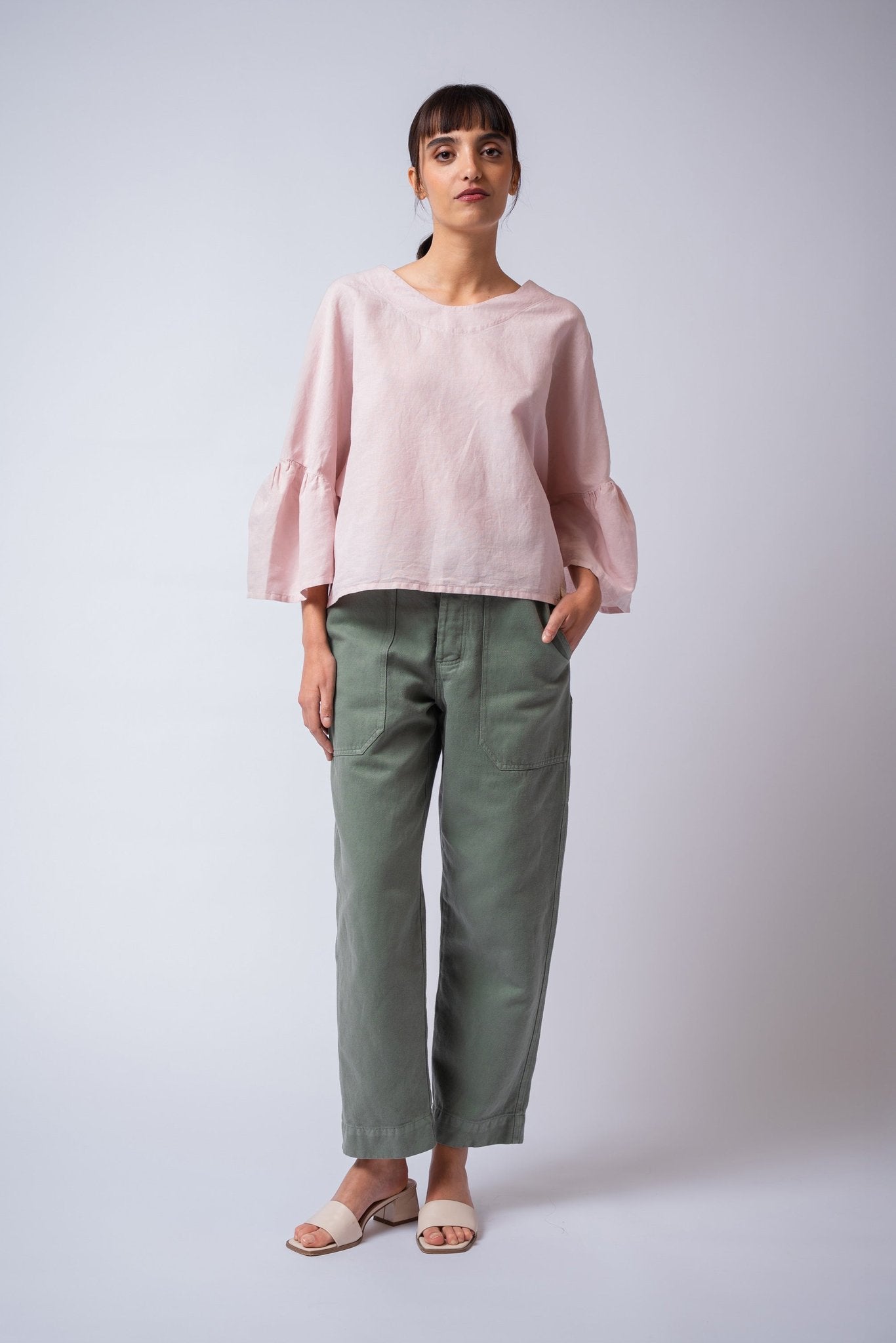 PROMO SET: Pantaloni Apollo + blusa bloom