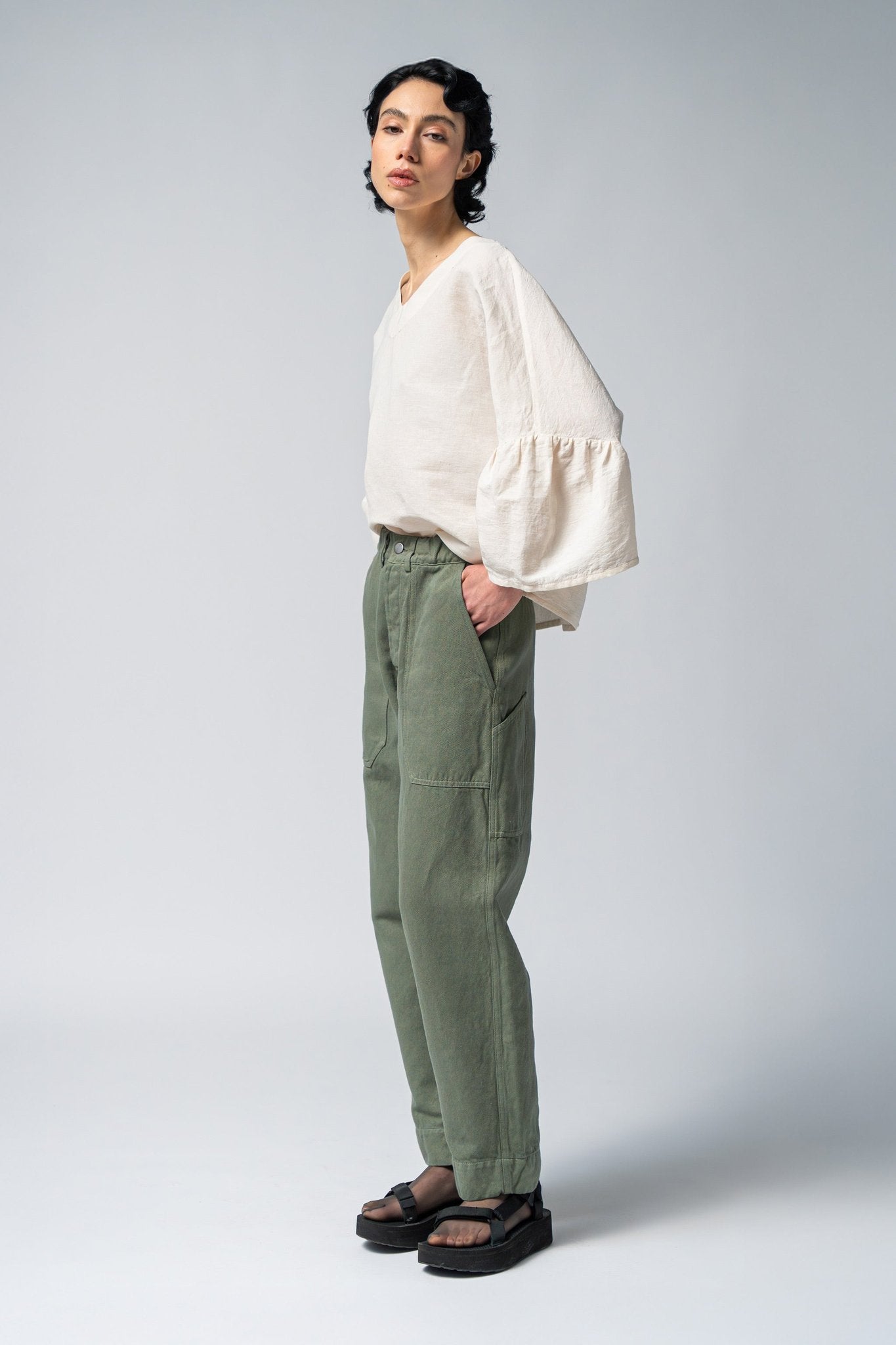 PROMO SET: Pantaloni Apollo + blusa bloom