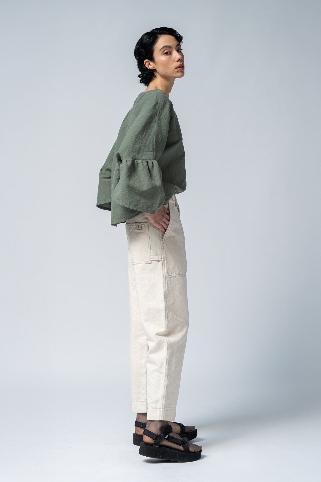 PROMO SET: Pantaloni Apollo + blusa bloom
