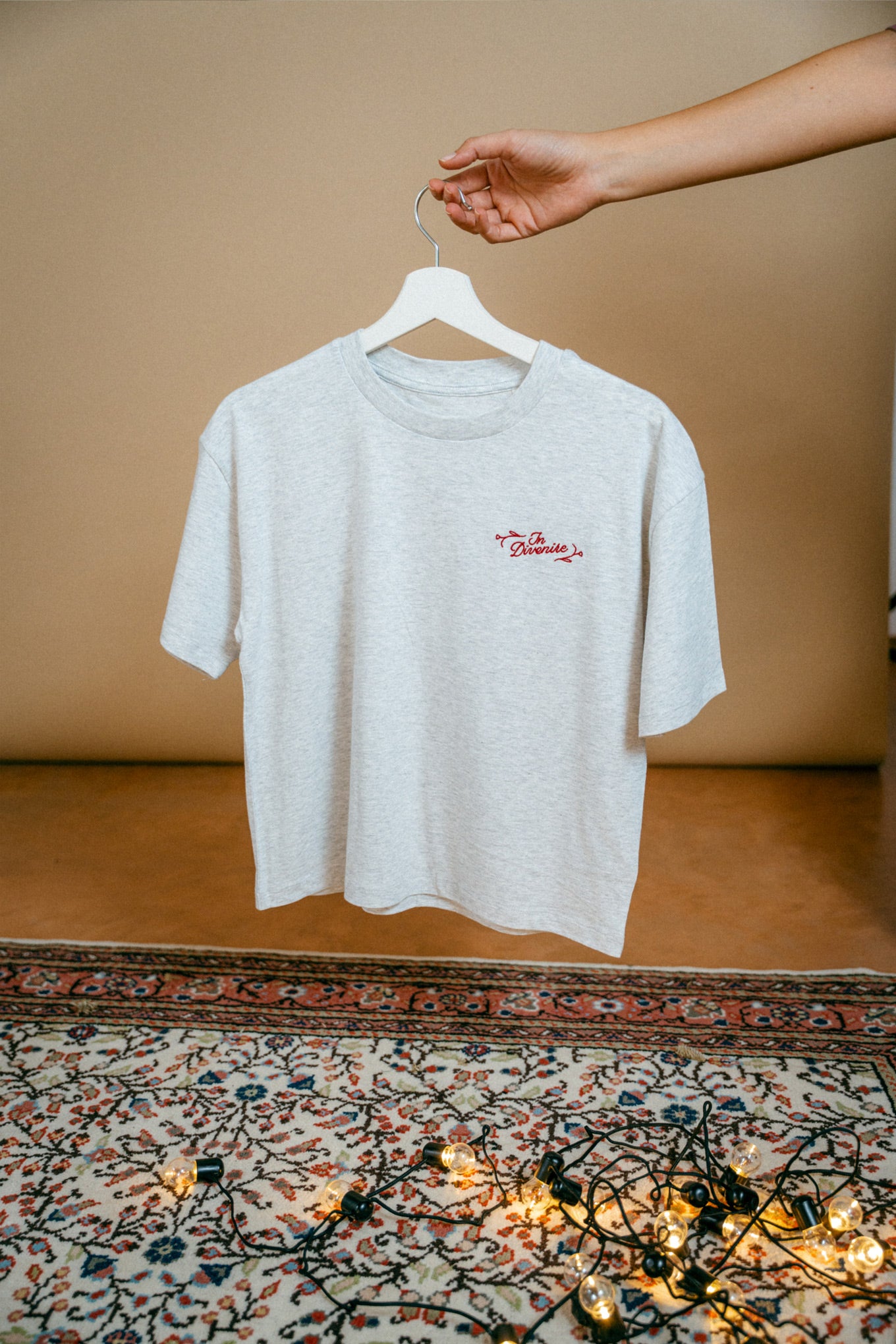 T-shirt "In divenire" - grigio mélange