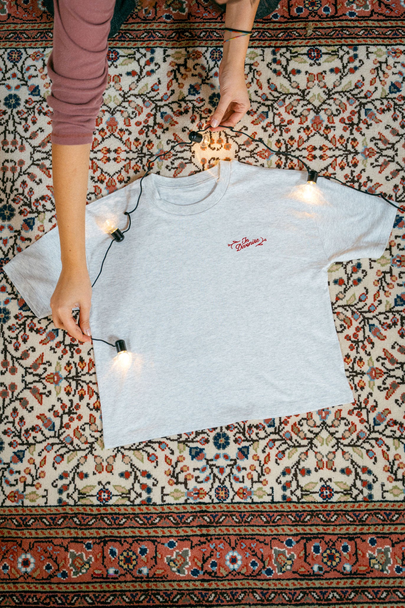 T-shirt "In divenire" - grigio mélange