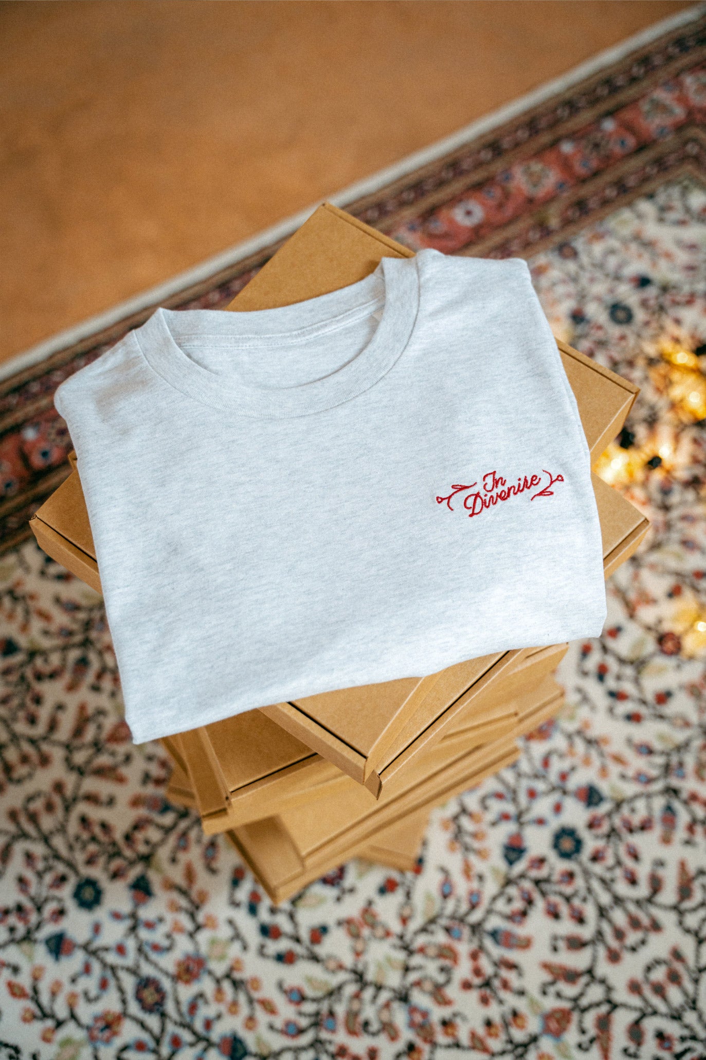 T-shirt "In divenire" - grigio mélange