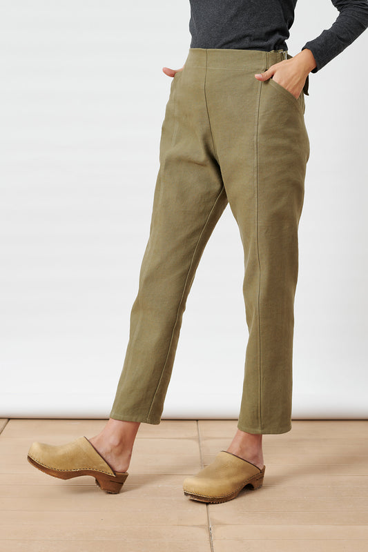 Dafne 2.0 - Pantalone regolabile color Verde Oliva